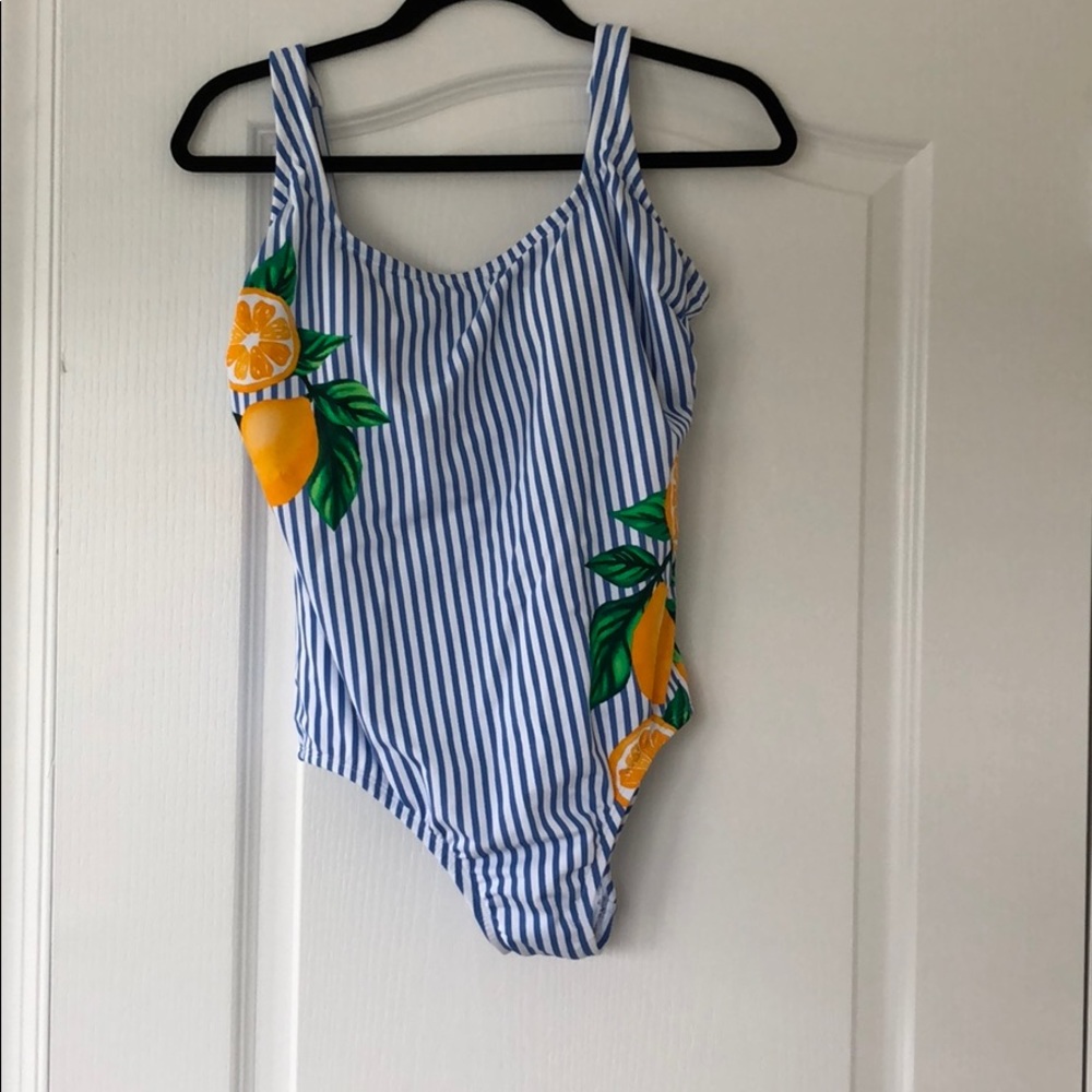 Kona Sol One Piece Swimsuit Sz LG
